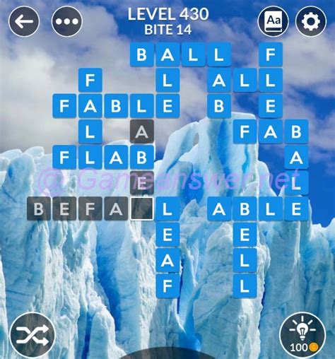 Wordscapes Level 430 Answers [ + Bonus Words ] .